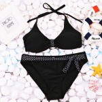 Halter Bikini 2017 Push Up Swimwear Women Plus Size Swimsuit Sexy Biquini Micro Bikini Top Bathing Suit Maillot de Bain Femme