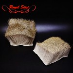 Hot 1 pcs deer body hairs patch with bigger size:8cm*8cm Elk Body Hair short deer hair for fly fishing dry flies tying materials