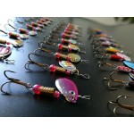 Hot 30pcs/lot Spinners Fishing Lure Mixed Color/Size/Weight Metal Spoon Lures Hard Bait Fishing Tackle Metal Lure Atificial Lure