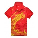 Hot CHINA badminton table tennis men's clothes short sleeve T-shirt , Pingpong men's shirt L2037A