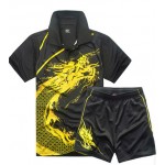 Hot CHINA badminton table tennis men's clothes short sleeve T-shirt , Pingpong men's shirt L2037A