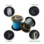 Hot New 500m 4x Braided Fishing Line 11 Colors Super PE Line Strong Strength