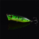 Hot Sale 1 pcs hard plastic Popper Artificial Bait 3d Eyes Fishing Crankbait Lure 6.5cm/13g Swimbait Lures