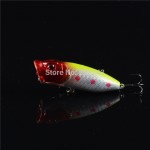 Hot Sale 1 pcs hard plastic Popper Artificial Bait 3d Eyes Fishing Crankbait Lure 6.5cm/13g Swimbait Lures