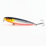 Hot Sale 1pcs/lot 9.2g 8cm 3D Red Eyes Pencil Lure Dog Fishing Pike Fishing Lure Saltwater Minnow Fishing Tackles