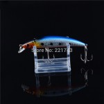 Hot Sale New Arrival 2016 1pcs Hard Tight Wobbler Fishing Minnow Lures 8.5cm 8g Treble Hooks Fishing Bait