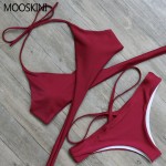 Hot Swimwear Bandage Bikini 2016 Sexy Beach Swimwear Women Swimsuit Bathing Suit Brazilian Bikini Set maillot de bain Biquini