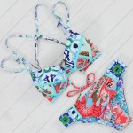 Hot Swimwear Bandage Bikini Sexy Strappy Bikini Set Women Swimsuit Double Sides Bottom Brazilian Biquini Maillot De Bain Femme