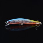 Hot sale 1PCS minnow plastic 3d eyes fishing bait long body swimbait crankbait lure Fishing tackle