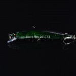 Hot sale 1PCS minnow plastic 3d eyes fishing bait long body swimbait crankbait lure Fishing tackle