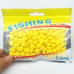 Hot selling! 100Pcs/Lot 44grams Soft Baits corn with corn smell carp Fishing Lures Floating baits 004