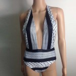 Hottest ! Sexy playsuit print Sportswear Playsuit High Waist Monokini Women Backless beach playsuit Sportswear Swimsuit bikini