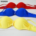 INGAGA New Sexy 2017 Bikini Set Push Up Swimwear Women Brand Strap Bandage Swimsuit Bathing Suits Summer Beach