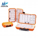 JIADIAONI High Quality Plastic Fishing Tackle Box 30 Compartments Lure Fishing Box Double Layer Fishing Box Fishing Accessories