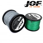 JOF 1000m Fishing Braid Multifilament 4 strands fishing lure PE Braided Wire Fish Lines Fishing Material 20LBS-100LBS