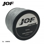 JOF 1000m Fishing Braid Multifilament 4 strands fishing lure PE Braided Wire Fish Lines Fishing Material 20LBS-100LBS