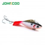 JOHNCOO 4pcs 12g 18g Fishing Lure winter Ice Fishing Hard Bait Minnow Pesca Tackle Isca Artificial Bait Soft Lead Fish Swimbait