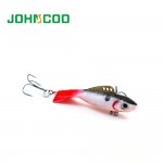 JOHNCOO 4pcs Hard Fish Vib Ice Fishing 12g 18g Fishing Bait Minnow Pesca Artificial Bait Fishing Lure Winter Wobber