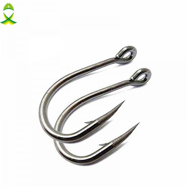 JSM 200pcs/lot High Carbon Steel Fishing Hooks sharp carp Fishing tackle Fishhooks Size 2/0 3/0 4/0 6/0 7/0