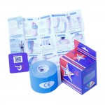 K tape 5cm x 5m (5 roll/Lot) Kintape  Kinesiology Tape Waterproof Muscle Tex For Basketball/Soccer/Tennis/Badminton