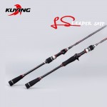 KUYING Leadership 1.92m 2.16m 2.19m 2.28m 2.7m Spinning Casting Lure Fishing Rod Pole Stick Carbon Cane FUJI Parts Free shipping