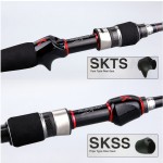 KUYING Leadership 1.92m 2.16m 2.19m 2.28m 2.7m Spinning Casting Lure Fishing Rod Pole Stick Carbon Cane FUJI Parts Free shipping