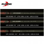 KUYING OSPREY 3 Sections 2.7m 2.9m 3m Lure MH Carbon Spinning Fishing Rod Pole FUJI Parts Seabass Bass Medium Fast Free Shipping