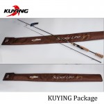 KUYING SuperLite 2.1 2.28 2.58m Lure Carbon Casting Spinning Fishing Rod FUJI Part Medium Fast Action Bottom Fish Stick Pole 