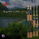 KUYING SuperLite 2.1 2.28 2.58m Lure Carbon Casting Spinning Fishing Rod FUJI Part Medium Fast Action Bottom Fish Stick Pole 