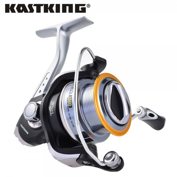 KastKing 2016 New MAKO3500 Super Large Spool 10KG Drag Metal Spinning Fishing Reel Carp Fishing Wheel Spinning Reel