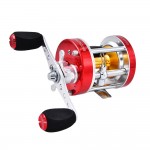 KastKing 2016 New Right Left Handed Fishing Baitcasting Reel Super Light 5.3:1 Metal Body Round Fishing Reel peaca wheel