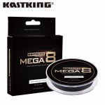 KastKing Brand 2017 Mega8 Braid Line 300Yds/274M 0.14-0.50mm 8 Strands Super Strong Braided Fishing Line For Saltwater & Lake