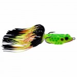 KastKing Brand 3 Color Hula Frog 40mm 7g Fishing Lure Hook Crankbait Soft Bass Topwater Frog Soft Saltwater Bait Fishing