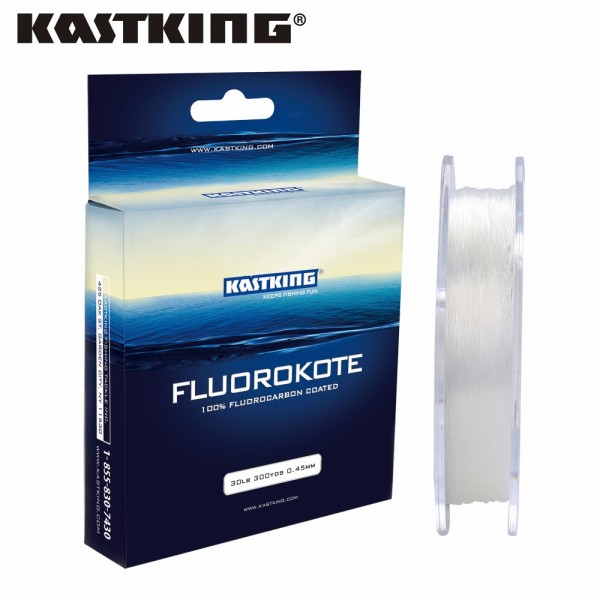 KastKing Fluorocarbon Line Fishing Line 274m for FishingTackle 4-30LB Transparent Fluorocarbon Fishing Line