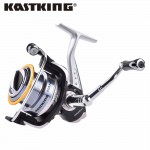 KastKing MAKO Spinning Reel Wheel 10KG Multi-disc Drag Metal Spool Handle Carp Baitfeeder Large Spool Fishing Reel