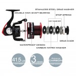 KastKing Sharky II New Water Resistant Carbon Drag Spinning Reel with Larger Spool 19KG Max Drag Sea Boat Spinning Fishing Reel