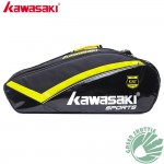 Kawasaki  Professional Competition Badminton Bag For 6-9 Pcs Badminton Rackets Tennis Bag Sport Bag Badminton Racquet Bag