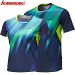 Kawasaki High Quality Lovers  Badminton T-Shirts  Breathable Outdoor Sport Clothing For Men And Women ST-16125 16225