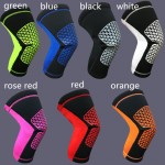 Knee Pads Basketball Football Badminton Men Riding Running Mountaineering Equipment Gear Sport Guards Knee Protector One Piece 