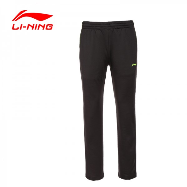 LI-NING Men's Badminton Training Quick Dry Breathable Sports Pants Elasticity Regular Fit LINING Pants AKLK743 MKY249