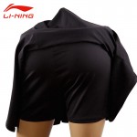 LI-NING Women Badminton Skirts Li Ning Microfiber Spandex Jersey Solid Breathable Quick Dry Fit Sport Training Skirts ASKK162