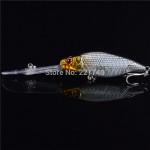 LINGYUE Minnow Crankbait Sinking Medium Diver Hard Fishing Bait Long Mouth 3D Eyes Tight Wobble Tackle Treble Hooks