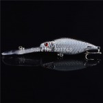 LINGYUE Minnow Crankbait Sinking Medium Diver Hard Fishing Bait Long Mouth 3D Eyes Tight Wobble Tackle Treble Hooks