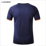 LS Brand Men Quick-dry shirts summer Outdoor sports Run Fitness clothing Tennis badminton Short sleeve t-shirt jogging tee tops