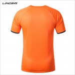 LS Brand Men Quick-dry shirts summer Outdoor sports Run Fitness clothing Tennis badminton Short sleeve t-shirt jogging tee tops