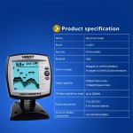 LUCKY 2-in-1 Fish Finder Wired / Wireless Fishfinder Depth Sounder Sensor Transducer Fish Detector Monitor FF918-100W