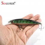 Laser Floating Wobbler 11CM 13.5G Lifelike Minnow Fishing Lure Crankbait Hard Bait Fly Fishing Tackle 10 Colors Available