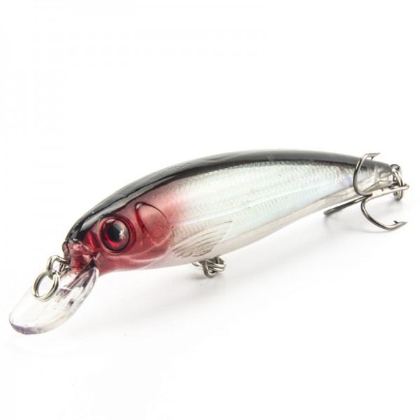 Laser Minnow Fishing Lure 11CM 13G Pesca Hooks Fish Wobbler Tackle Crankbait Artificial Japan Hard Bait Swimbait 7 Colors