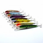 Laser Minnow Fishing Lure 8.5cm/3.94 6.9g/0.27oz pesca hooks fish wobbler tackle crankbait artificial japan hard bait swimbait