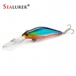 Laser Sinking Slowly Minnow Fishing Lure 9CM 7.2G Wobbler Artificial Fly Fishing Hard Bait Carp Crankbait Fishing Tackle 1PCS